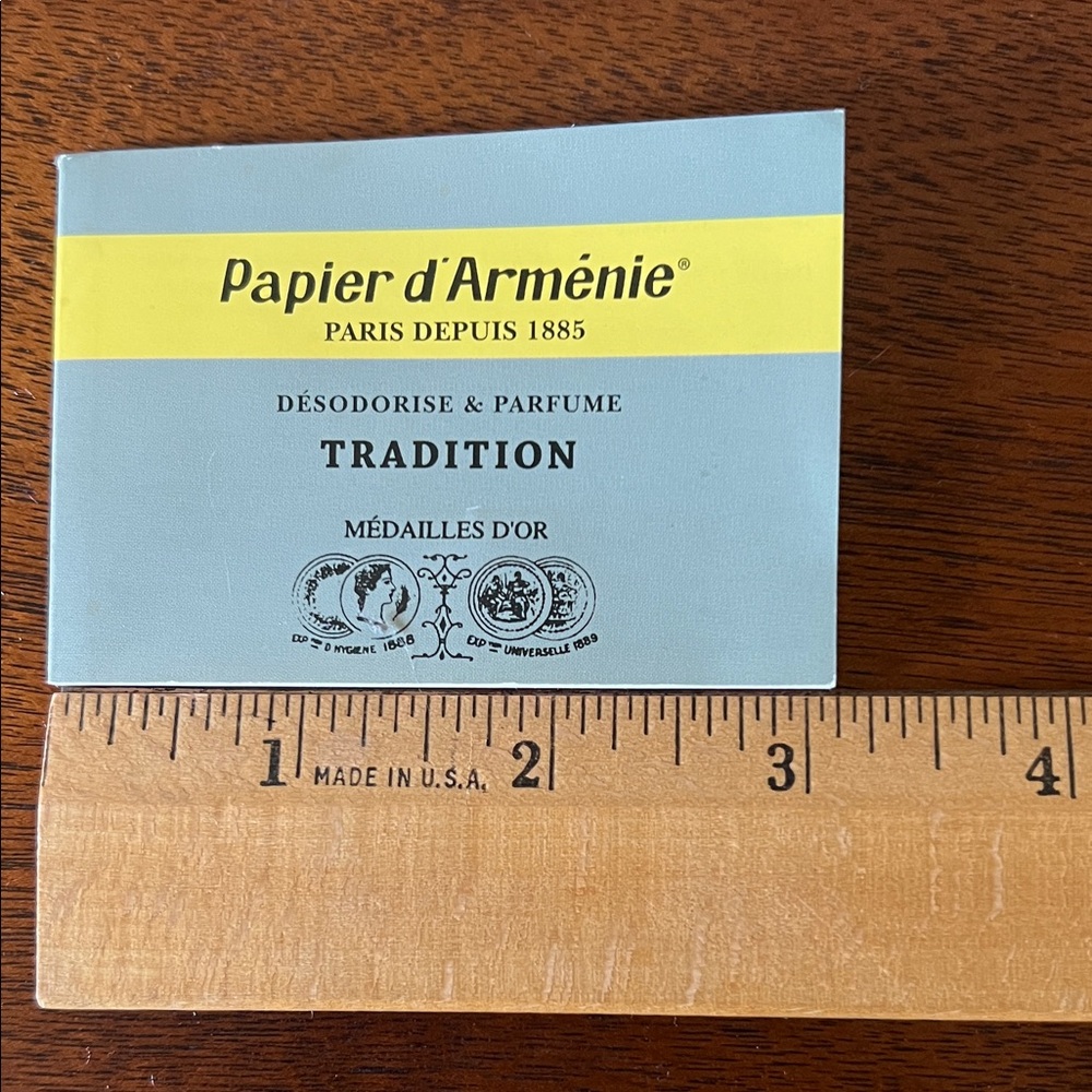 Papier d'Arménie Incense Booklet - Picture 4 of 5